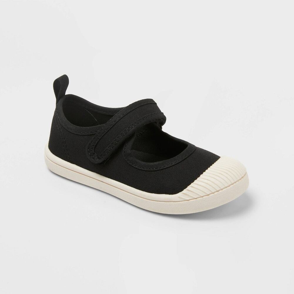 Cat & Jack Toddler Marina Mary Jane Sneakers Black Size 5T